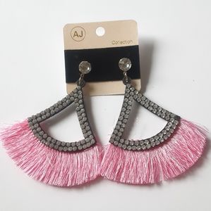 AJ Collection Fancy Tassel Earrings